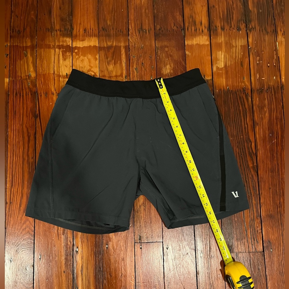Vuori shorts 5” inseam. No lining.